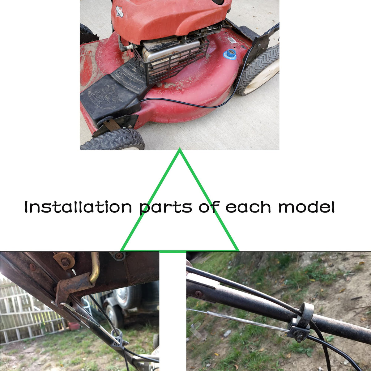 OUSTUE 105-1844 uses high-strength wear-resistant material for extended service life.