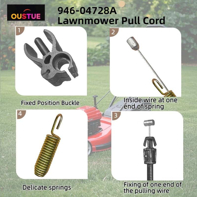 OUSTUE drive cable in box, packaging image shows easy replacement
