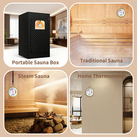 Outapex battery-free mechanical design for reliable sauna use.
