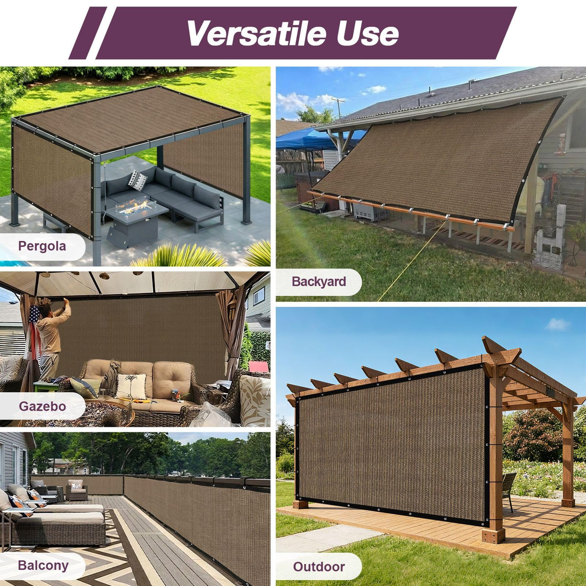 Outaro weather-ready canopy over a patio for durable outdoor shelter.