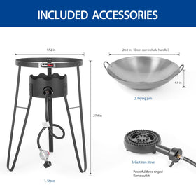 OuterMust easy-clean surface simplifying post-cay grilling cleanup