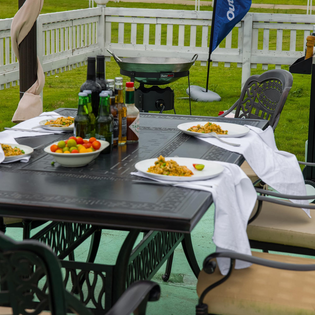OuterMust portable outdoor cooking setup enabling on-the-go meals