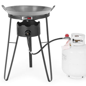 OuterMust tailgate-ready cooker suited for backyard gatherings