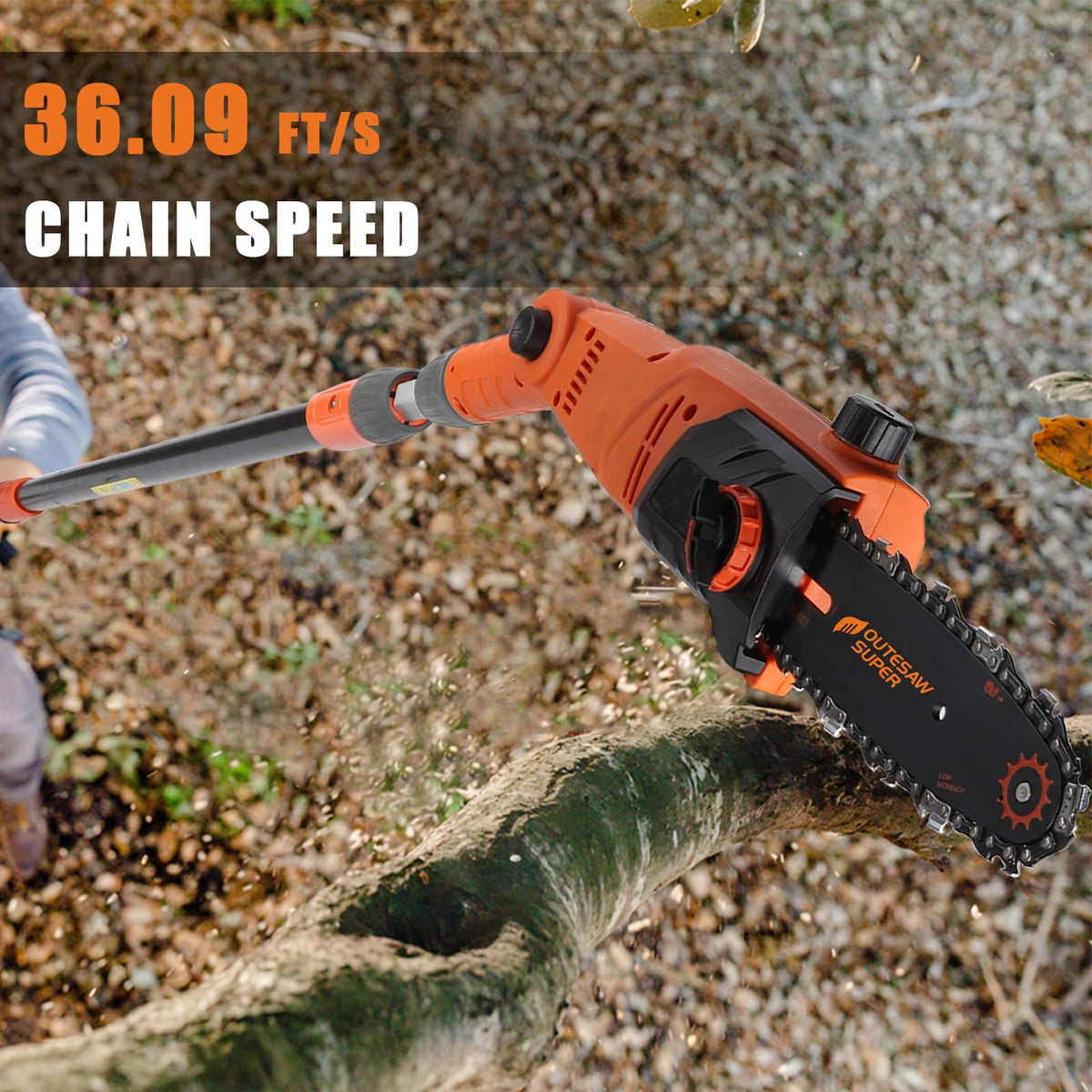 OUTESAWSUPER adjustable head at 30 degrees for precise angles