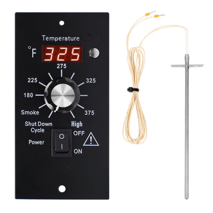 OUTGIK Digital Thermostat Pro Controller front panel for Traeger grills with precise temperature control
