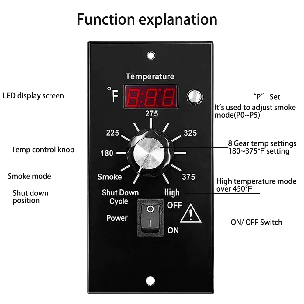 OUTGIK Traeger controller upgrade board as reliable replacement for older models