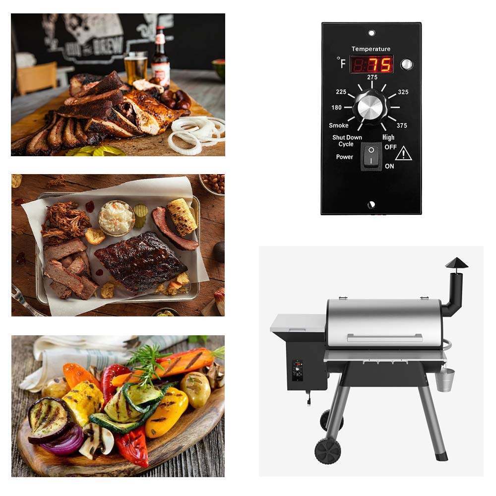 OUTGIK Wood pellet grill-ready upgrade for consistent heat and safer operation