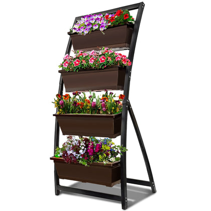 Outland Living 6ft raised garden bed during assembly for compact balcony gardening