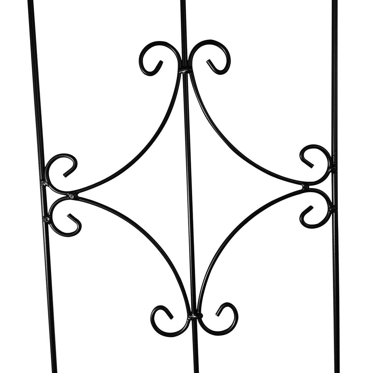 OUTOUR garden trellis enhances garden aesthetics as decorative plant support.