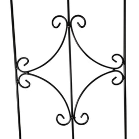 OUTOUR garden trellis enhances garden aesthetics as decorative plant support.