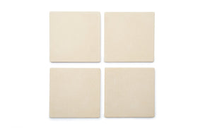 Outset pizza stone tiles on grill for crisp, browned edges