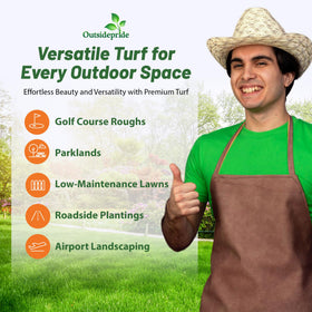 Outsidepride buffalo grass rough area suitable for low water landscapes.