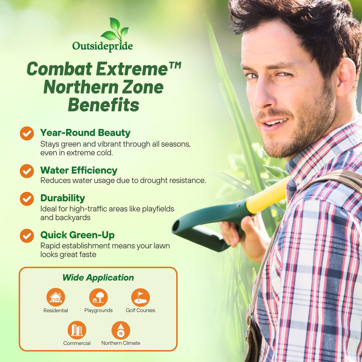 Outsidepride Combat Extreme Northern Zone demonstrates cold-hardiness across seasons.