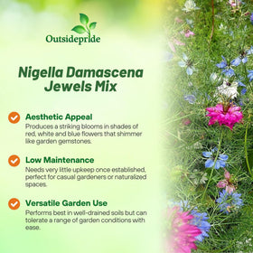 Outsidepride Jewels Mix Nigella offers standout cut flowers for bouquets