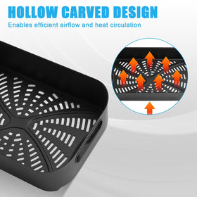 Outspark Non Stick Surface keeps Ninja Foodi meals pristine