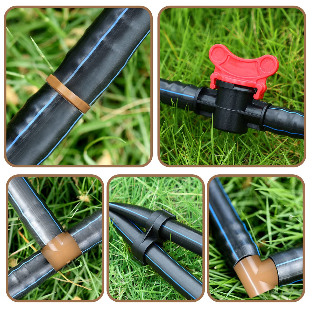 Outus end cap plugs seal tubing ends, reducing leaks