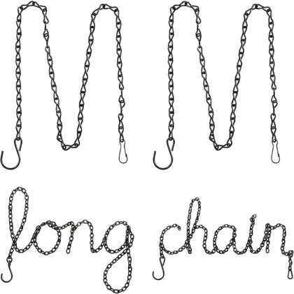 Outus bird feeder hanging chain securing a feeder at adjustable heights for outdoor use