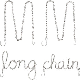 Outus four-pack 9.5-inch hanging chain supports bird feeders up to 20 lbs