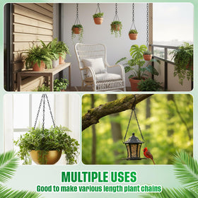 Outus outdoor indoor hanging chain setup enabling flexible decor placement