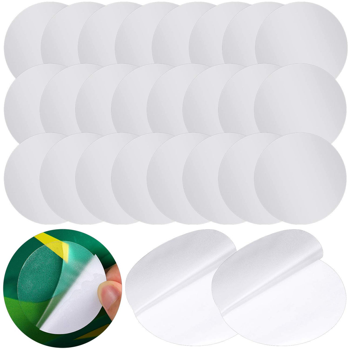 Outus self-adhesive patch 6x6 cm for quick repairs on pools and inflatables.