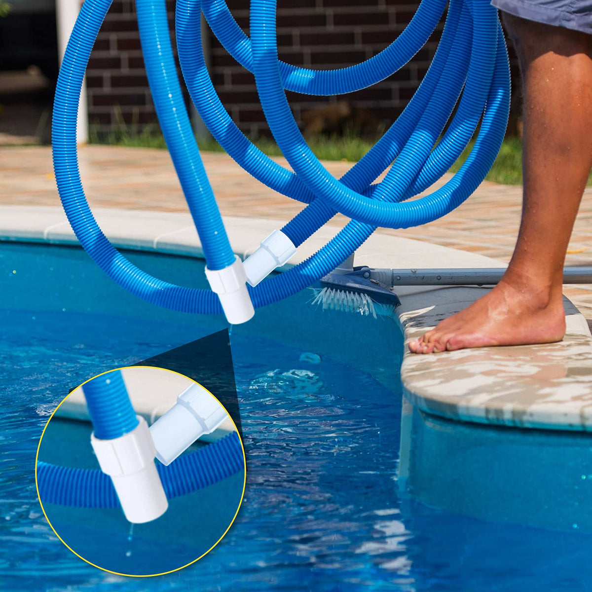 Outus durable cuff withstands year-round pool use in testing scenario.