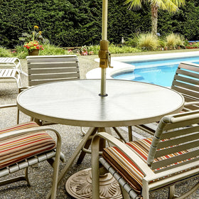 Outus wind sway reduction keeps umbrella stable in breeze