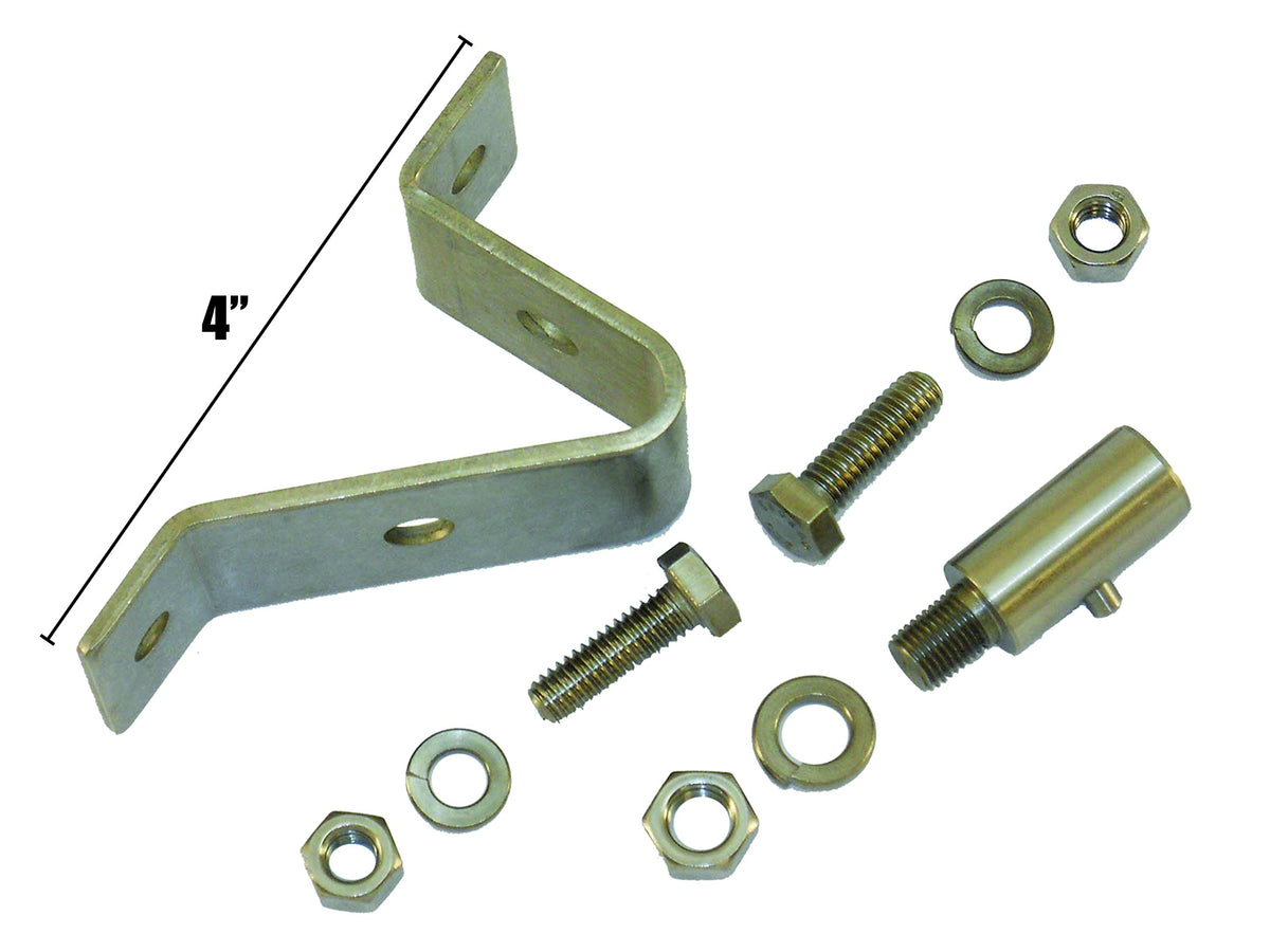 Oversize Warning Quickmount bracket with hardware, ready for easy installation.