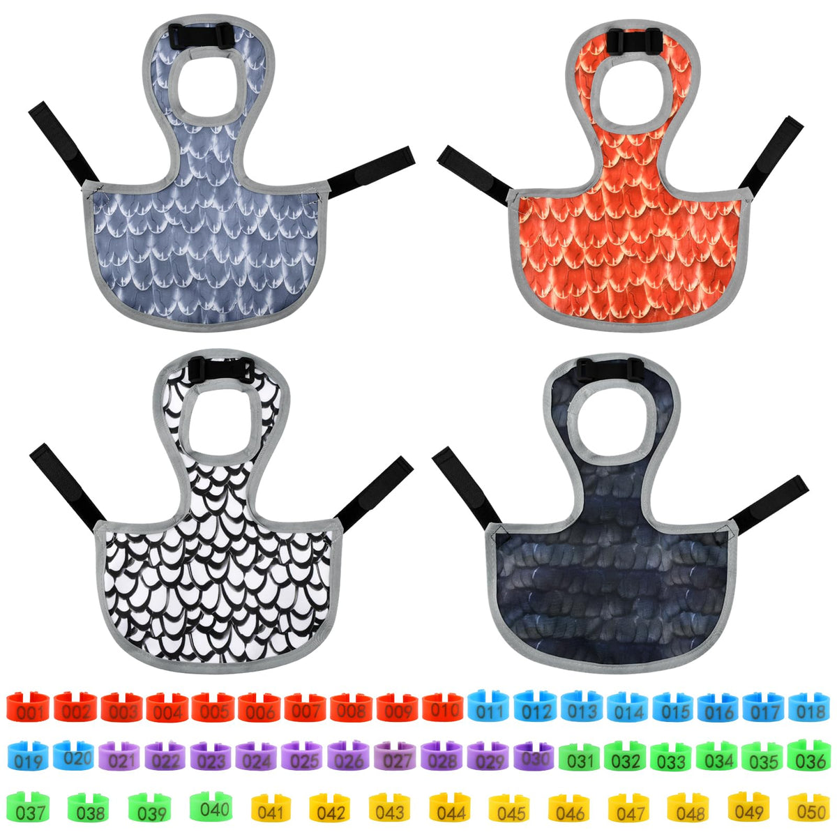 Ovrimelle easy-to-wear design keeps hens comfortable