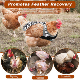 Ovrimelle saddle fabric is waterproof and breathable for outdoor coops