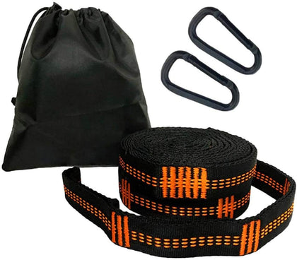 Ovyuzhen hammock straps with 2m length for quick outdoor setup.