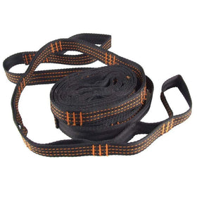 Ovyuzhen hammock straps packed compactly for travel.