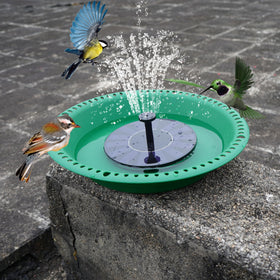 OVZILKI bird bath-lightweight and movable, easy to reposition in gardens.