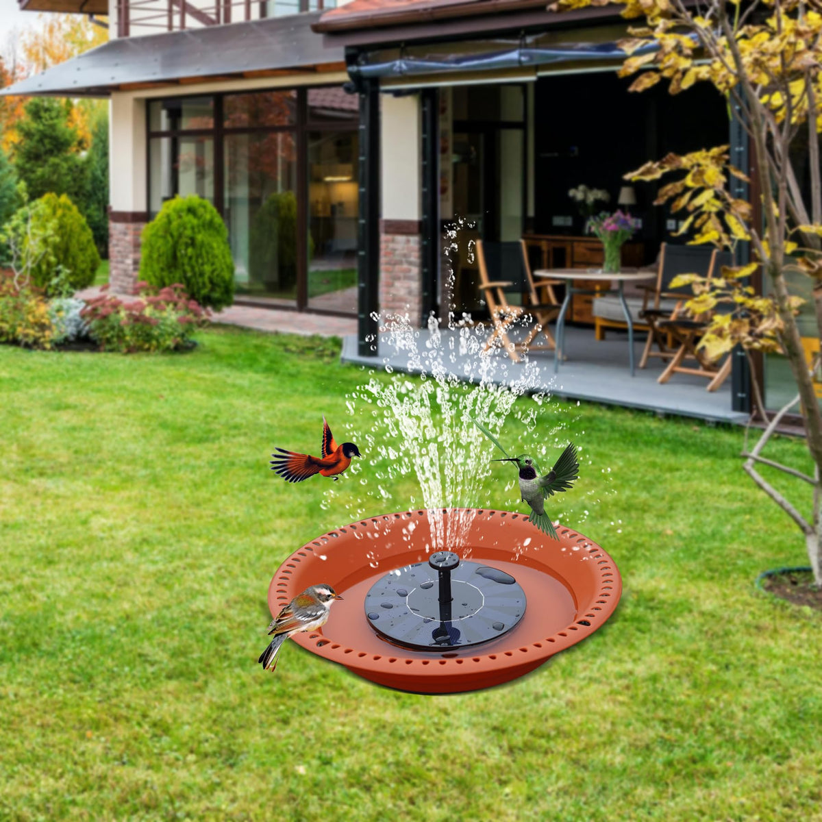 OVZILKI easy-clean bowl supports quick rinsing after outdoor use.