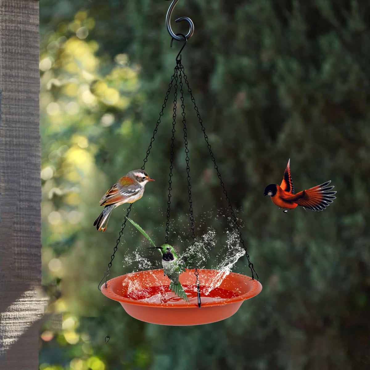 OVZILKI solar fountain-ready option enhances garden ambience.