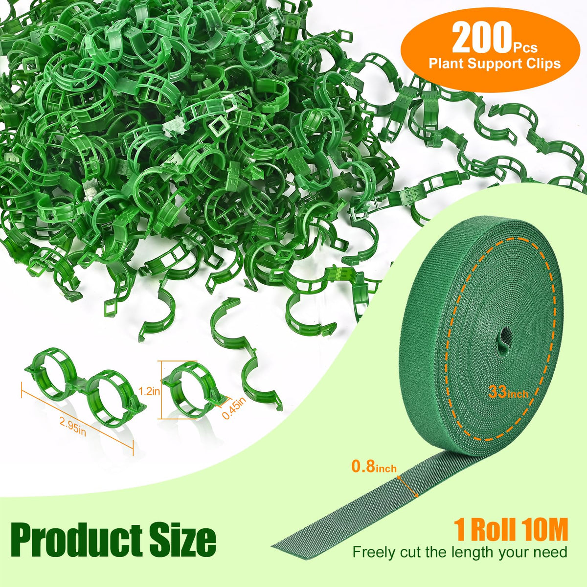 Owandan plant ties 33ft roll cut to length for flexible support.