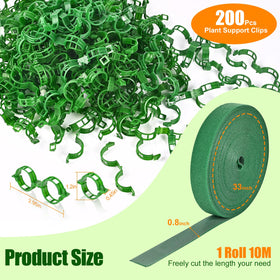 Owandan plant ties 33ft roll cut to length for flexible support.