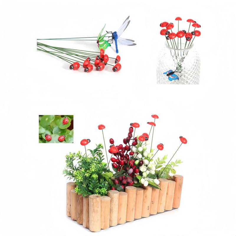 owemeet indoor-outdoor decor stakes suit patios balconies and pots