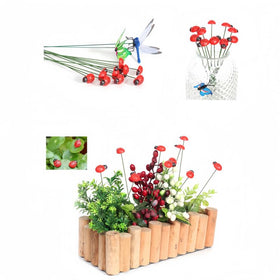 owemeet indoor-outdoor decor stakes suit patios balconies and pots