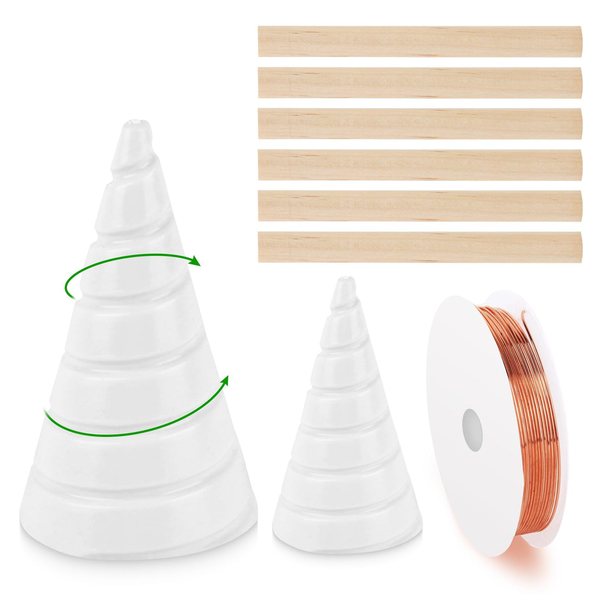 Owfeel 16-gauge copper wire shows 99.9% purity for durable garden use.