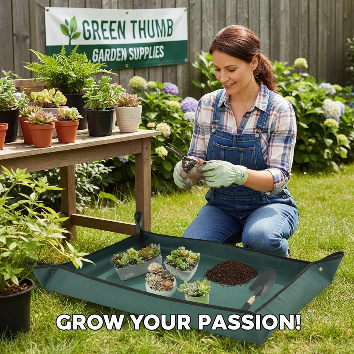 Owl Focus mess-free gardening reduces cleanup after potting.