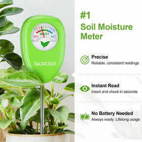 Owldacious 200+ plants guide booklet included for plant care reference.