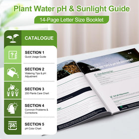 Owldacious water gauge reading in real time for plant care decisions.