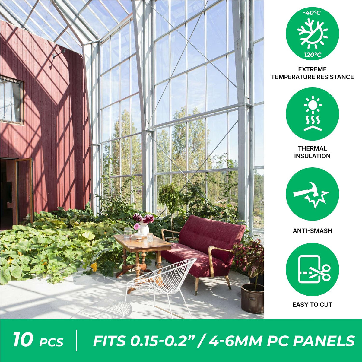 OWLHAUS H Connectors pack includes ten pieces at four feet for ready deployment