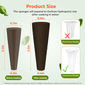 Owltron seed pod kit domes create warm, humid germination environments