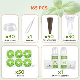 Owltron seed pod kit nutrients provide balanced minerals for steady growth