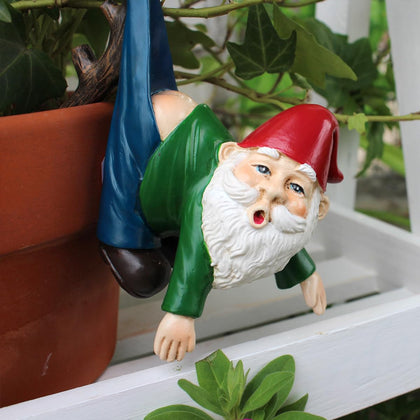 OwMell garden-decor statue gnome adds playful outdoor charm.