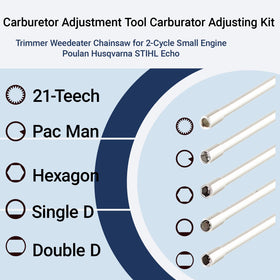 Ownengin double D tip enables versatile carburetor trims