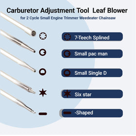 Ownengin small head single D for tight-access carburetors