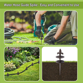 Weather-resistant cast iron construction from OwnMy withstands outdoor use year round.