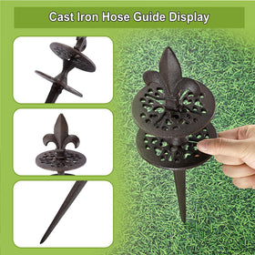 OwnMy hose guide keeps hoses away from plants for a neater garden layout.
